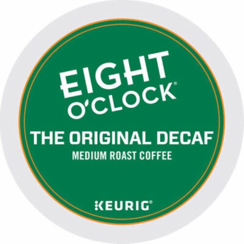 Eight O'Clock Coffee K-Cup Pods 72 Count - The Original Decaf Perspective: front