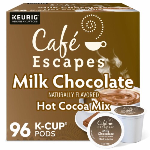 Cafe Escapes Keurig K Cup Pod 96 Count Milk Chocolate 96 Count Mariano s