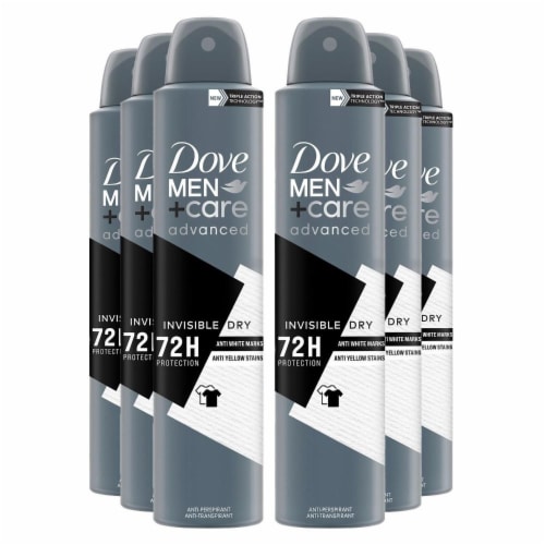 Dove Men + Care 72H Deodorant Antiperspirant Spray 150 ml Pack of 6