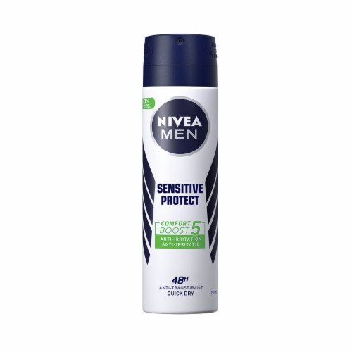 Nivea Men Deodorant Spray 150mL 6 Pack - Sensitive Protect Perspective: front