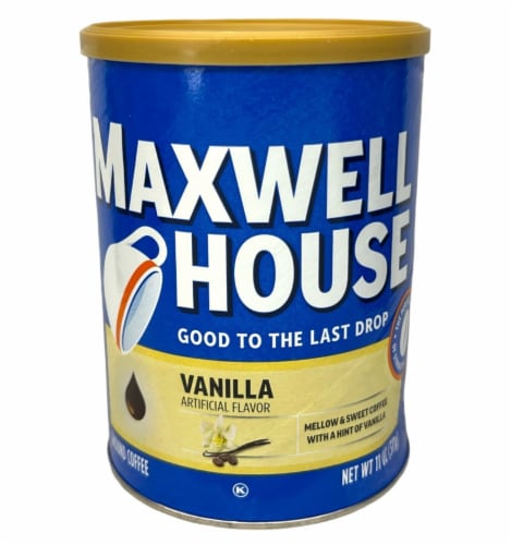 Maxwell House Vanilla Ground Coffee 11 oz Perspective: front