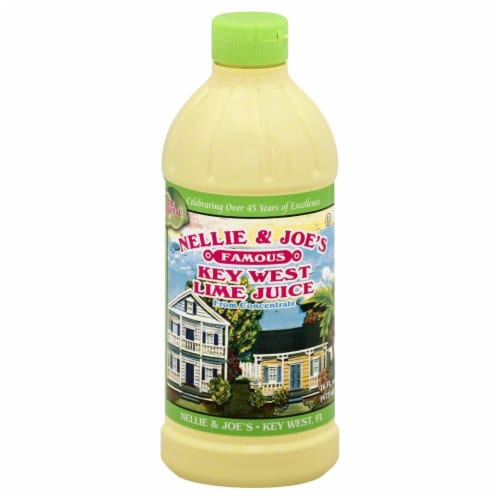 Nellie & Joe's Key West Lime Juice 16 Fl Oz - Pack of 12 Perspective: front