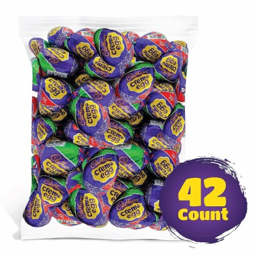 Cadbury Creme Egg Candy 1.2oz - Pack of 42 Perspective: front