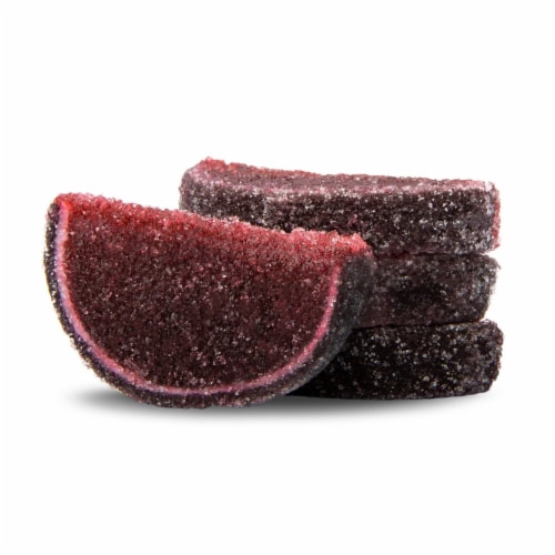 Fruit Slices Jelly Chewy Gummy 4oz - Black Cherry Perspective: front
