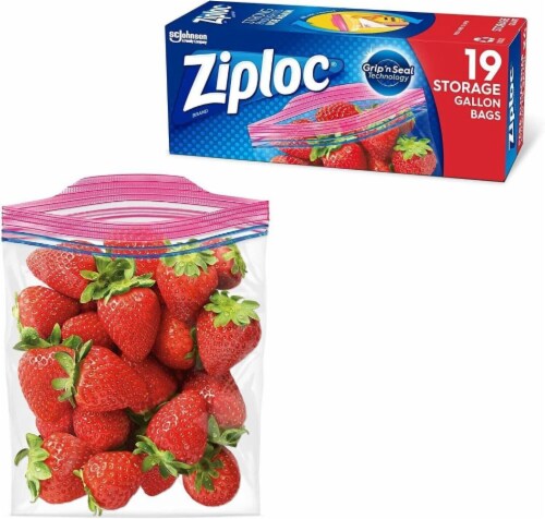 Ziploc Reusable Food Storage Gallon Bags 19 Count 19 Count Fry s Food Stores