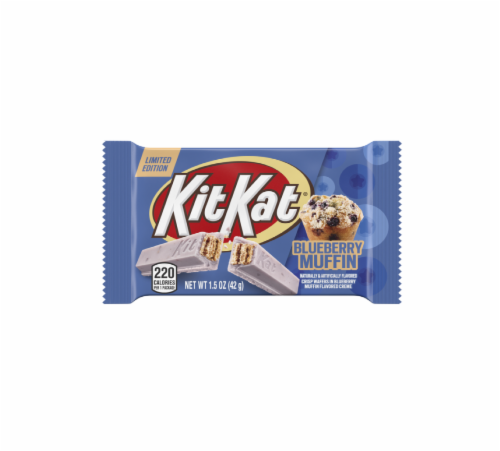 KitKat Blueberry Muffin Flavored Crème Crisp Wafers 1.5oz - Pack of 6 Perspective: front