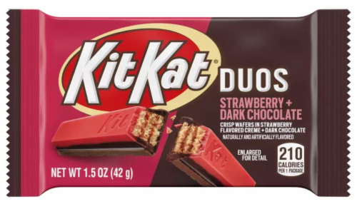 KitKat Duos Strawberry Crème & Dark Chocolate 1.5oz - Pack of 6