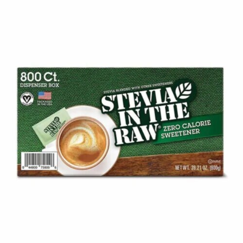 Stevia In The Raw Zero Calorie Sweetener Packets 800 Count, 800 Count
