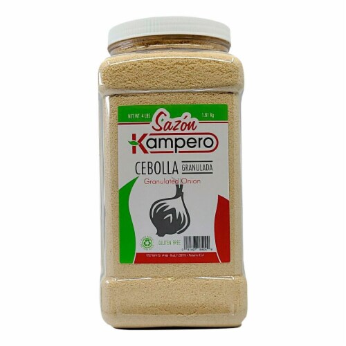 Sazon Kapmero Granulated Onion Gluten Free 4 Lbs Perspective: front