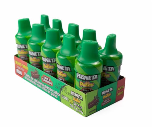 Peloneta Del Puesto Spicy Mexican Lollipop 10 Count - Tamarind Perspective: front
