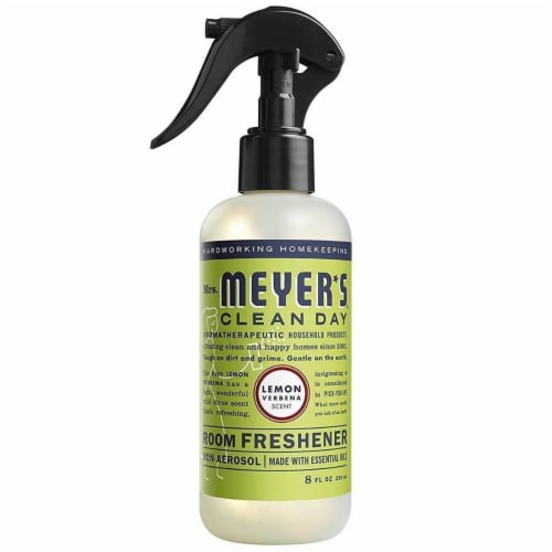 Mrs Meyers Clean Day Room Freshener 8oz Pack of 2 - Lemon Verbena Perspective: front