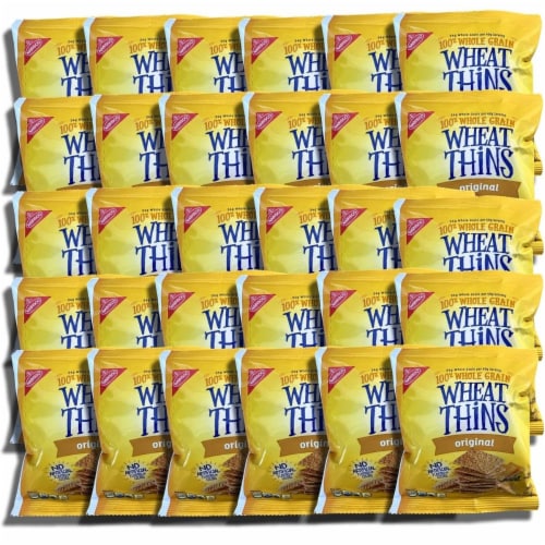 Wheat Thins Crackers, Original, 1.75 oz Bag, 72/Carton Wheat Thins Crackers, Original, 1.75 oz Bag, 72/Carton