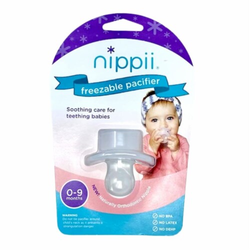 Nippii Orthodontic Pacifier for Teething Relief 1 piece Gerbes Super Markets