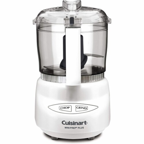 Cuisinart DLC-2A Mini-Prep Plus Food Processor 3 Cup White Perspective: front