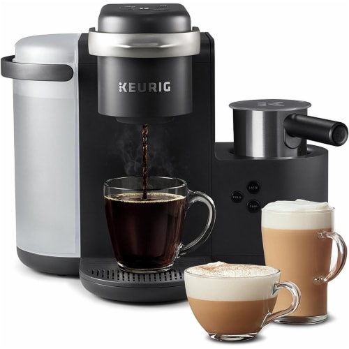 Keurig K Cafe Single Serve K Cup Coffee Latte and Cappuccino Maker DarkCharcoal 13.3POUNDS 1 Mariano s