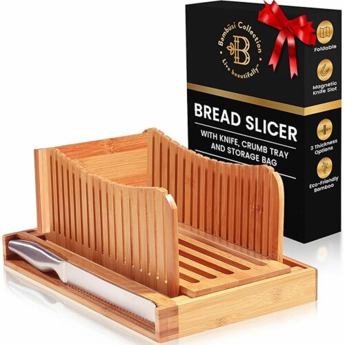 Bambüsi Bread Slicer for Homemade. Natural, 1 - Smith&rsquo;s Food and Drug