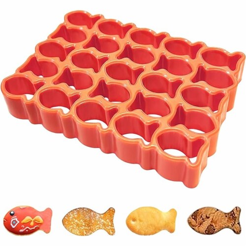 Sidosir GoldFish Cracker Cookie Cutter - 25 Cavity Perspective: front
