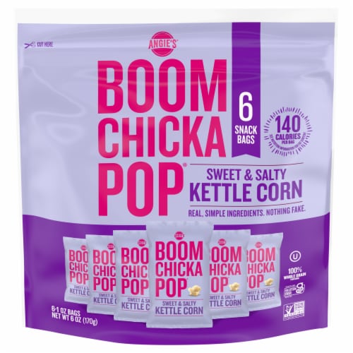 Angie's Kettle Corn Sweet and Salty 6 oz Perspective: front