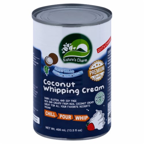 Natures Charm Cream Coconut Whipping 13.5 FO Perspective: front
