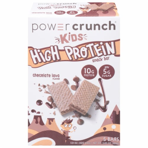 Power Crunch Snap Stock Chocolate Lava 5.6 oz Perspective: front