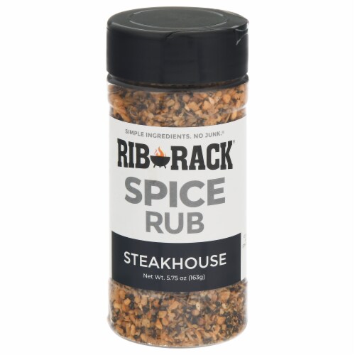 Rib Rack Spice Rub Steakhouse 5.75 oz, Case of 6 5.75 OZ each Kroger