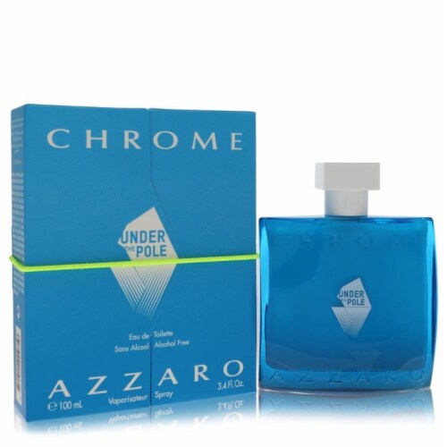 Chrome Under The Pole Eau De Toilette Spray (Alcohol Free) By Azzaro - 3.4 oz Chrome Under The Pole Eau De Toilette Spray (Alcohol Free) By Azzaro - 3.4 oz