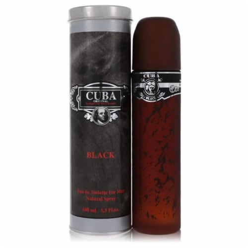 Cuba Black Eau De Toilette Spray By Fragluxe Cuba Black Eau De Toilette Spray By Fragluxe