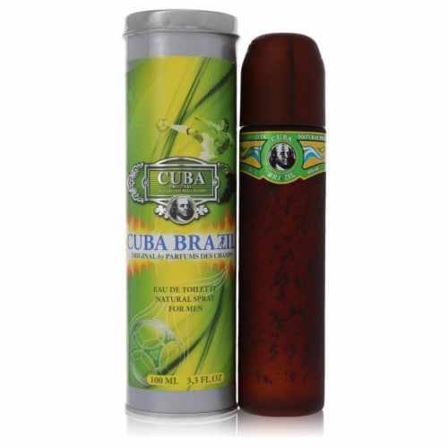 Cuba Brazil Eau De Toilette Spray By Fragluxe - 3.4 oz Cuba Brazil Eau De Toilette Spray By Fragluxe - 3.4 oz