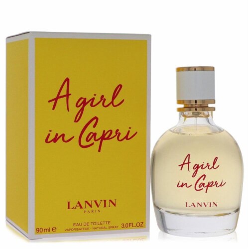 A Girl In Capri Eau De Toilette Spray By Lanvin - 3 oz