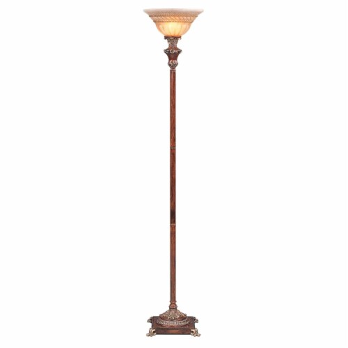 Wooden torchiere floor lamp new arrivals