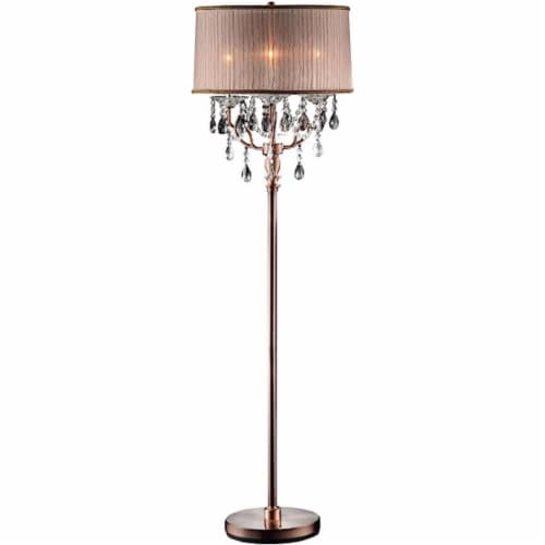 Floor lamp pink shade cheap