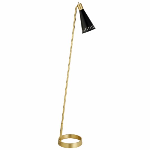 62 inch Black Reading Floor Lamp With Black Cone Shade 1 Pick n Save