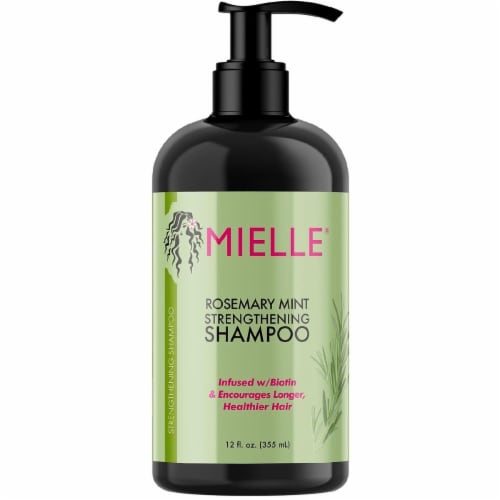 Mielle Organics Rosemary Mint Strengthening Shampoo Infused with Biotin 12 oz