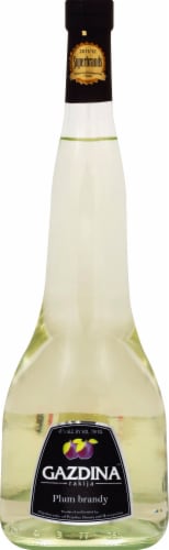 Gazdina™ Rakija Plum Brandy Perspective: front