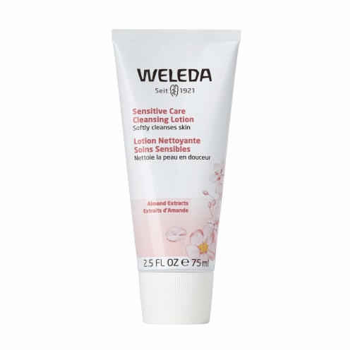 Weleda Sensitive Skin Almond Cleansing Lotion Perspective: front