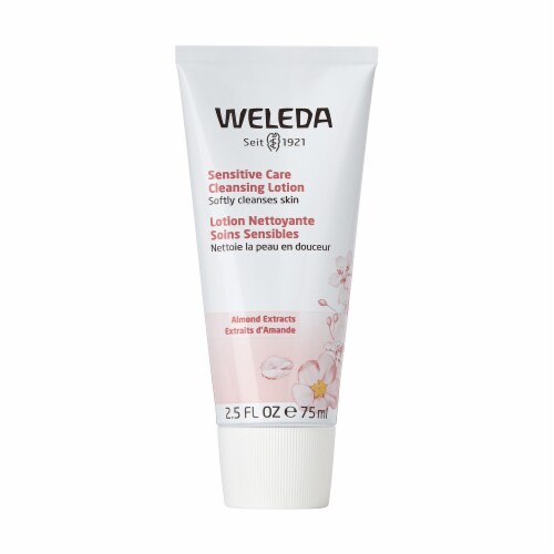 Weleda Sensitive Skin Almond Cleansing Lotion Perspective: front