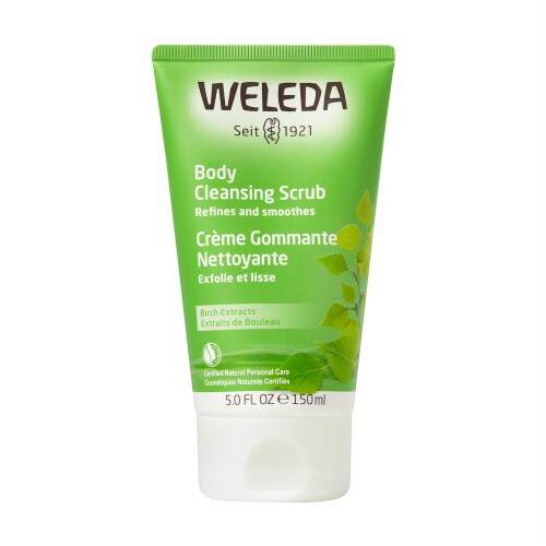 Weleda Birch Body Cleansing Scrub Perspective: front