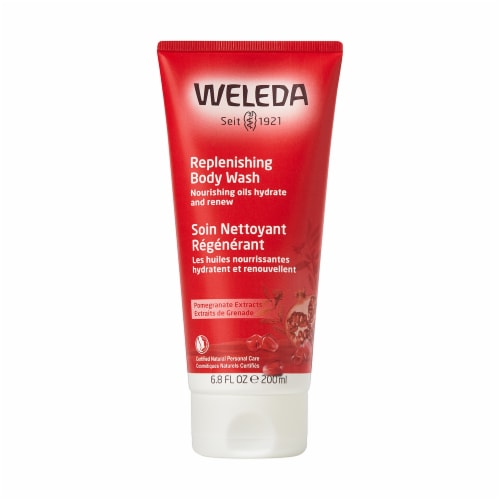 Weleda Pomegranate Extracts Replenishing Body Wash Perspective: front