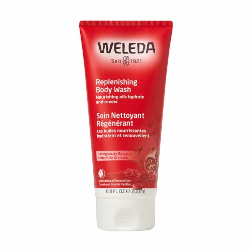 Weleda Pomegranate Extracts Replenishing Body Wash Perspective: front
