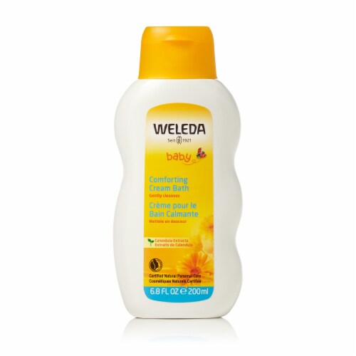 Weleda Baby Comforting Cream Bath Perspective: front