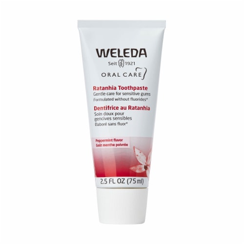Weleda Oral Care Ratanhia Toothpaste Perspective: front
