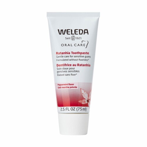 Weleda Oral Care Ratanhia Toothpaste Perspective: front