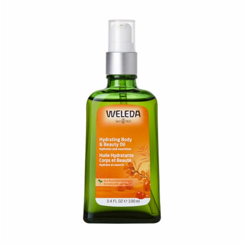 Weleda Hydrating Body & Beauty Oil Perspective: front