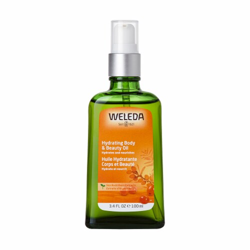 Weleda Hydrating Body & Beauty Oil Perspective: front