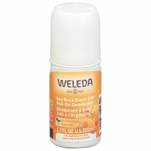Weleda Sea Buckthorn 24-Hour Roll-On Deodorant Perspective: front
