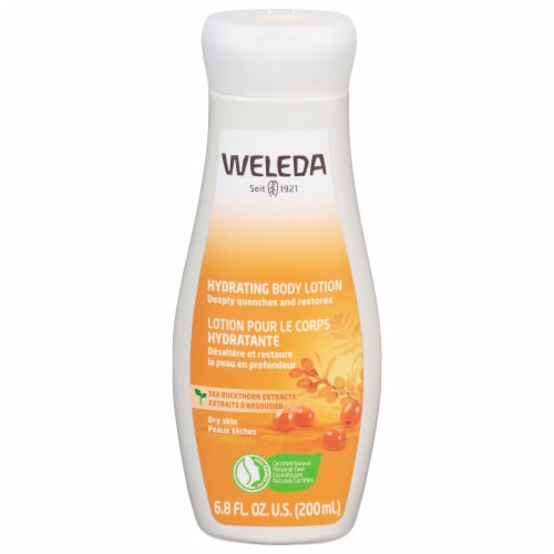 Weleda Hydrating Sea Buckthorn Body Lotion Perspective: front
