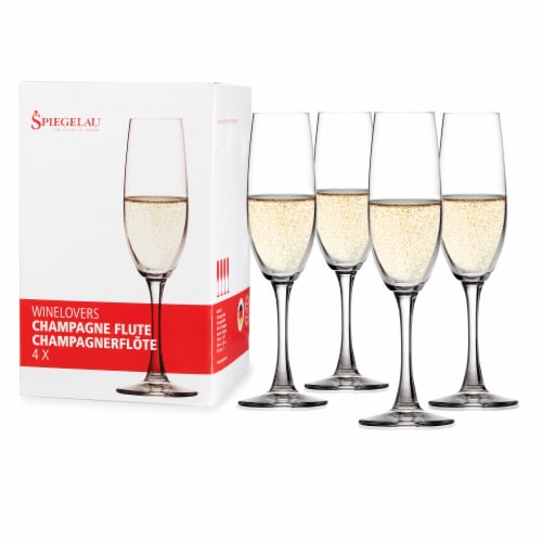 Spiegelau Champagne Glass Set, 7.41 oz - 4 count