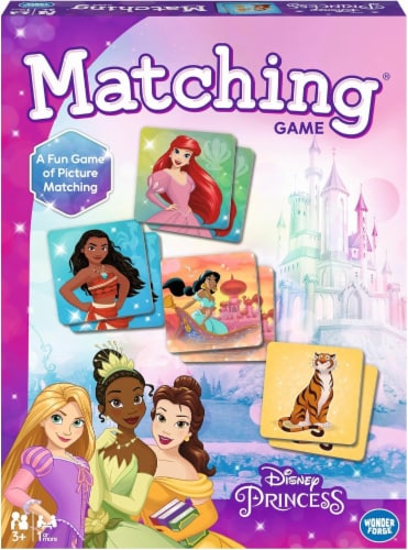 Disney Princess Matching Game Perspective: front