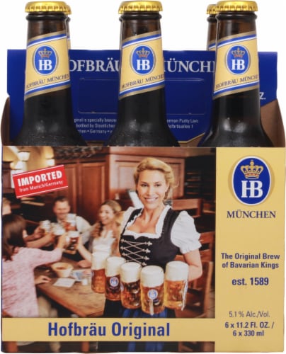 Hofbräuhaus Bottled Beer Perspective: front