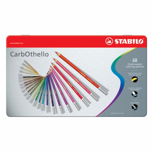 Stabilo CarbOthello Chalk-Pastel Pencil Set Perspective: front
